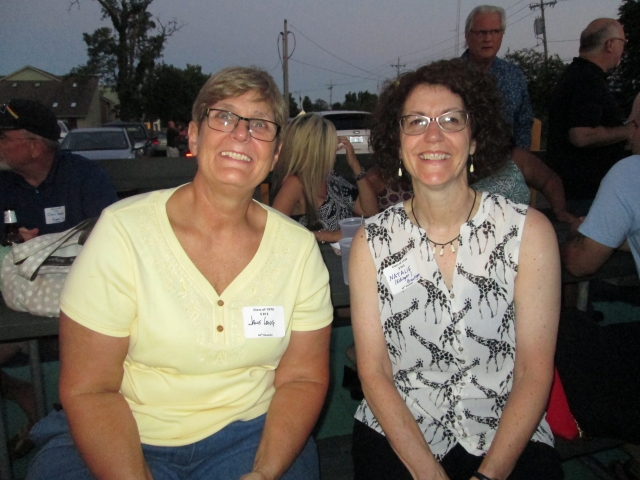 Friday Night at Village Inn Jane Long and Natalie Edinger Brautigam