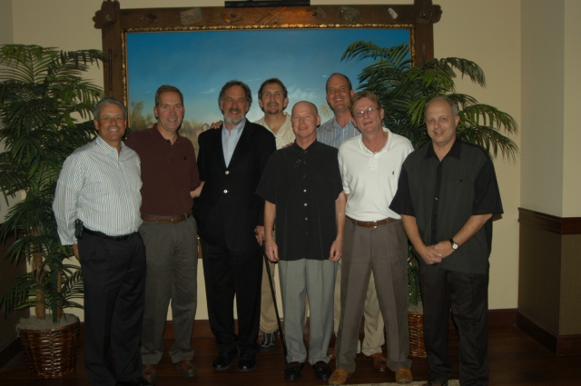 More of golf reunion.  Dave Russell, Mike Ryder, Jerry Machovina, Steve Schaff, Dick Benner, Jay Tallman, Mike Jones, Adam Stockstiel.