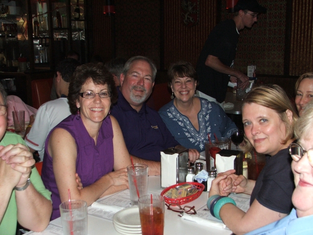 Natalie Edinger, Dave Barnes, Holly Baron, and Joni Hollar