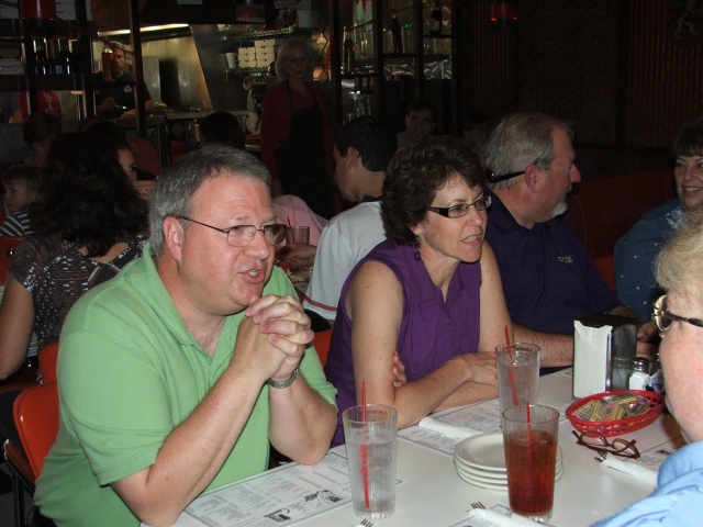 Larry Becker, Natalie Edinger and Dave Barnes