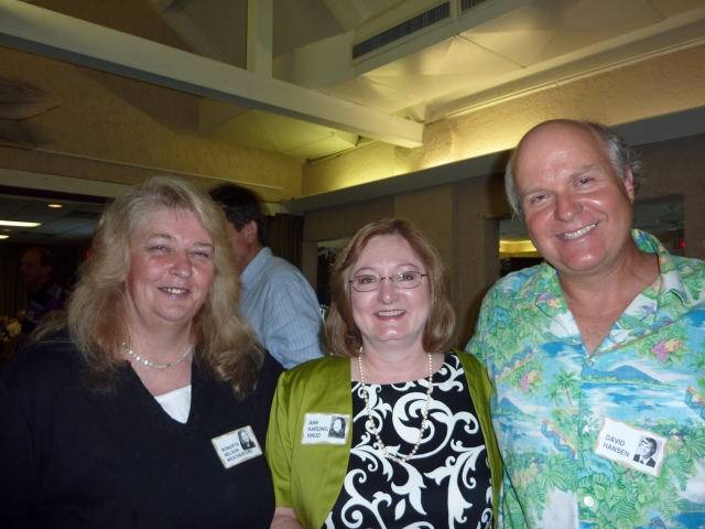 Roberta Nelson, Ann Harding and David Hansen